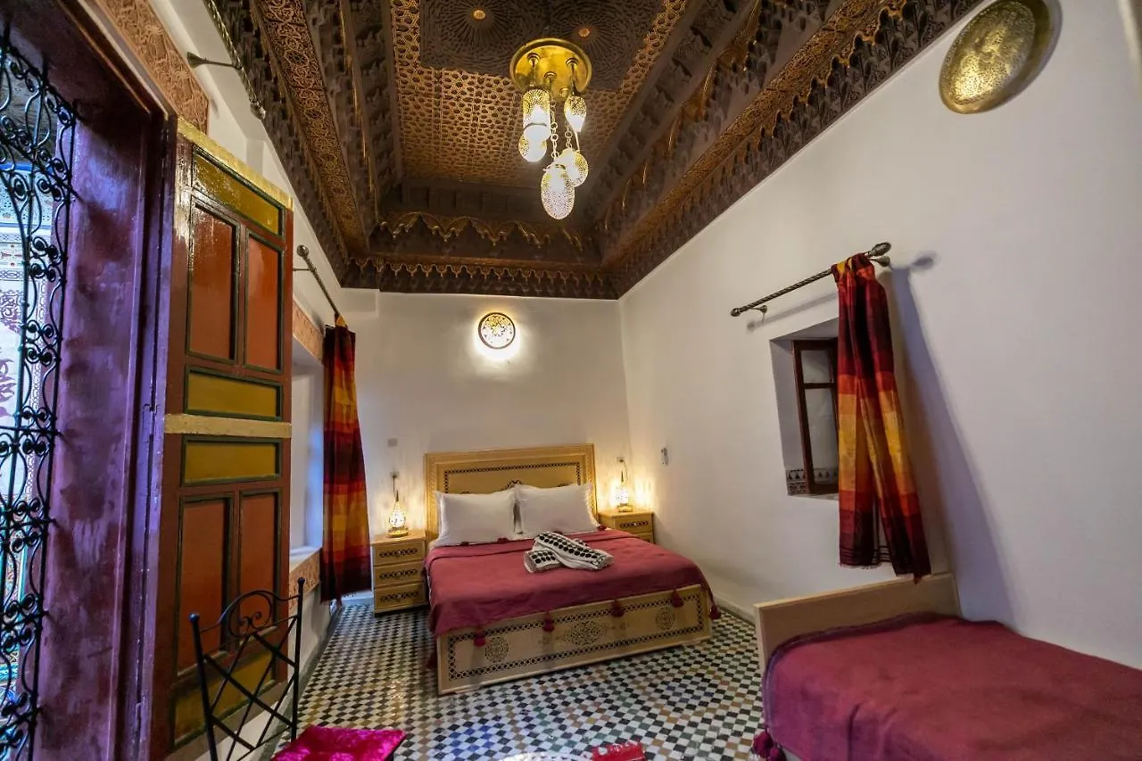 **** Pensión Riad Qamar Fez Marruecos